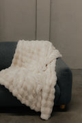 Essential Cozy Throw - Warm Ivory